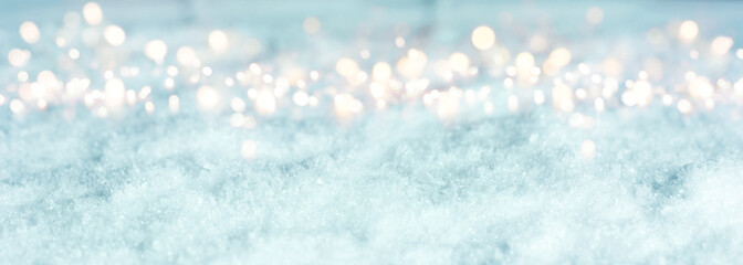 Cold blue winter background