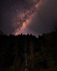 night sky with stars. Milkyway 