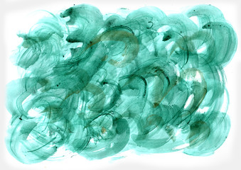 Obraz premium Abstract watercolor background for graphic design, hand painted on paper