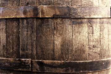 Old beer barrel	