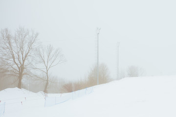 winter slides for skiing