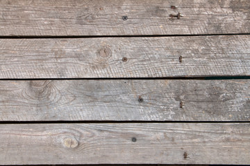 Texture of the old wooden surface of the boards.