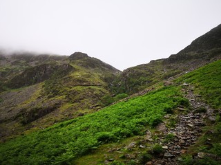 Fototapeta premium Mountain Lake District