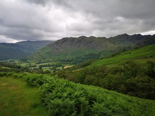 Fototapeta na wymiar Landscape of Lake District