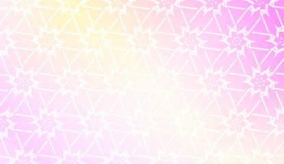 Vector Design. Illustration With Triangles Line. Modern Decorative Background. Pastel gradient color