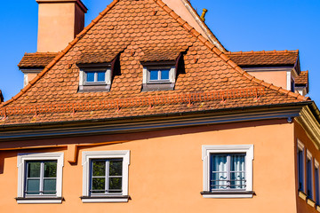 old facades in bamberg - germany