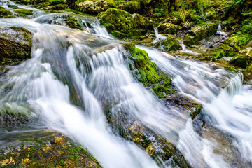 Fototapeta na wymiar waterfall - rottach-egern - bavaria
