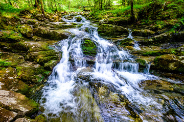 Obraz premium waterfall - rottach-egern - bavaria
