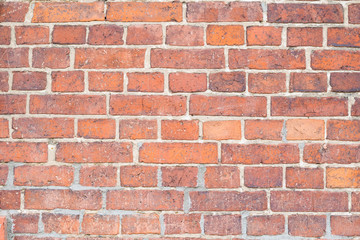 red brick wall background
