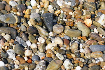 Typical sand structure of many beaches in Crete