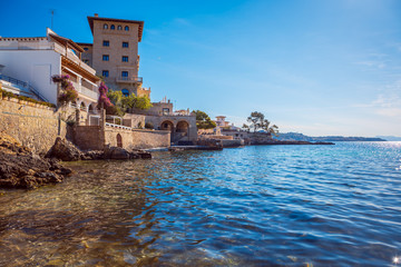 The coast of Mallorca