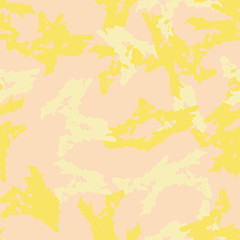 Desert UFO camouflage of various shades of beige and yellow colors