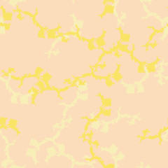 Desert UFO camouflage of various shades of beige and yellow colors