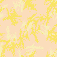 Desert UFO camouflage of various shades of beige and yellow colors