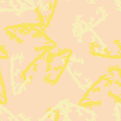 Desert UFO camouflage of various shades of beige and yellow colors