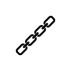 Chain link icon vector illustration