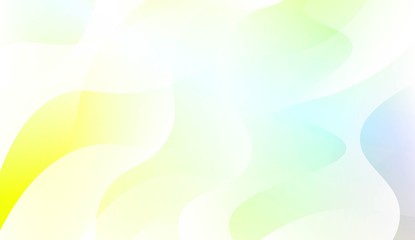 Abstract Shiny Waves. For Your Design Ad, Banner, Cover Page. Vector Illustration with Color Gradient.