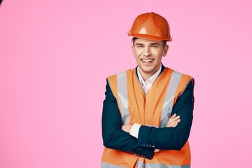 portrait of a construction worker
