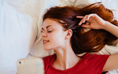 Fototapeta premium woman with long hair