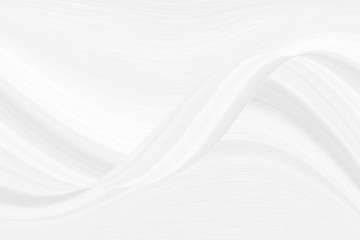 White background 3 d with elements of waves in a fantastic abstract design, the texture of the lines in a modern style for wallpaper. Light gray template for wedding ceremony or business presentation.