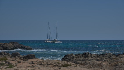 Fototapeta premium Formentera 2019 - Es Puyol
