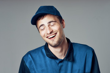 portrait of young man in a hat