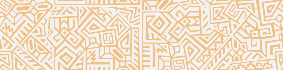 Creative Geometric Vector Seamless Pattern