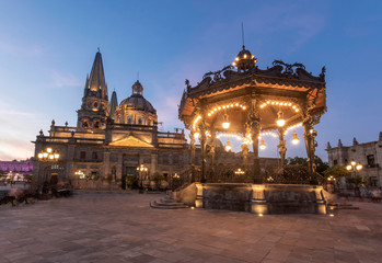 Obraz premium Guadalajara Parade ground of the city.