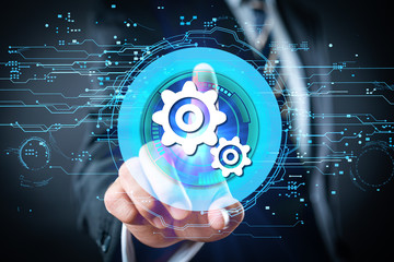 Automation Software Technology Process System Business concept