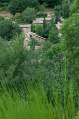 Bardou Languedoc France. Abandoned village