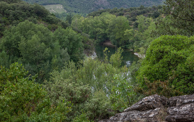 Fototapeta na wymiar Languedoc France. River Orb