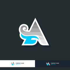 abstract business logo