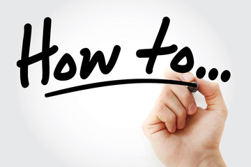 How to. text with marker