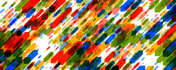 3d illustration colorful cubic background 02