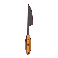 Knife barbecue and kitchen utensil