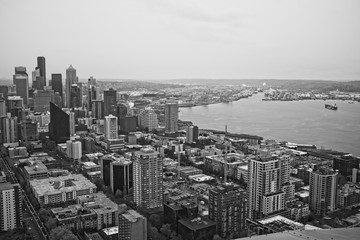 Seattle Skyline and Harbor
