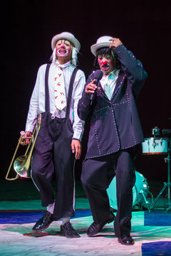 payasos del circo