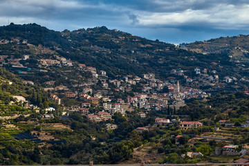 Fototapeta premium panoramic view of the city