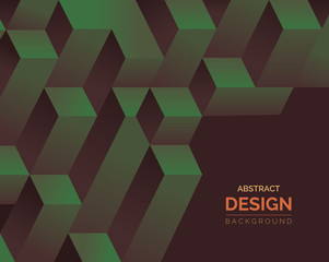 Bright color hexagon geometrical composition background, business presentation template