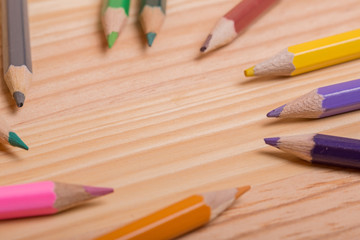 colorful pencils
