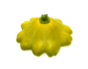squash isolated on white background