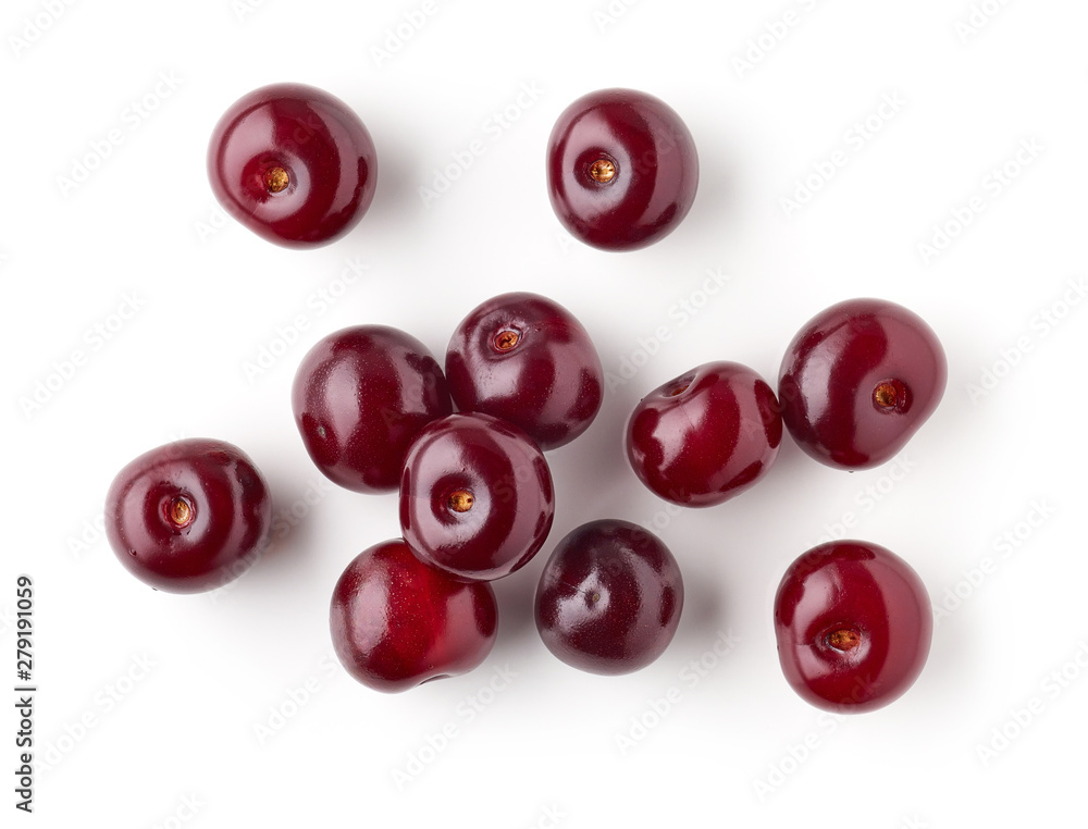 Canvas Prints fresh red sour cherries