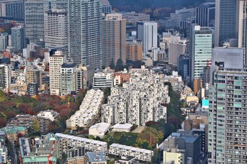 Fototapeta premium Tokyo city architecture