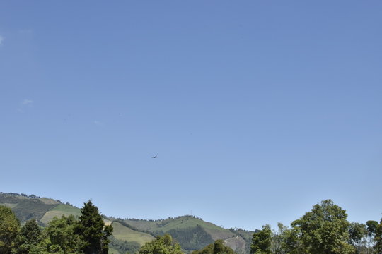 cielo azul