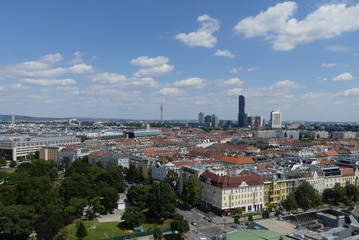 Blick auf Wien