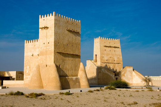 Middle east, Qatar, Umm Salal Mohammed fort