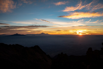 Iztaccihuatl mexico volcano