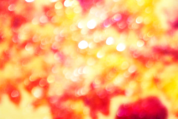 Blurred bright autumn background.