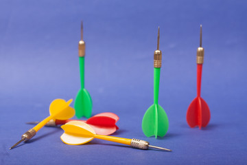 colorful darts