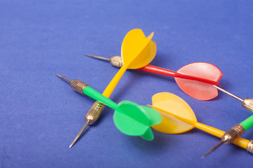 colorful darts